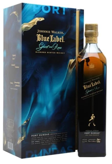 Image sur Johnnie Walker Blue Label Ghost and Rare V Port Dundas 43.8° 0.7L